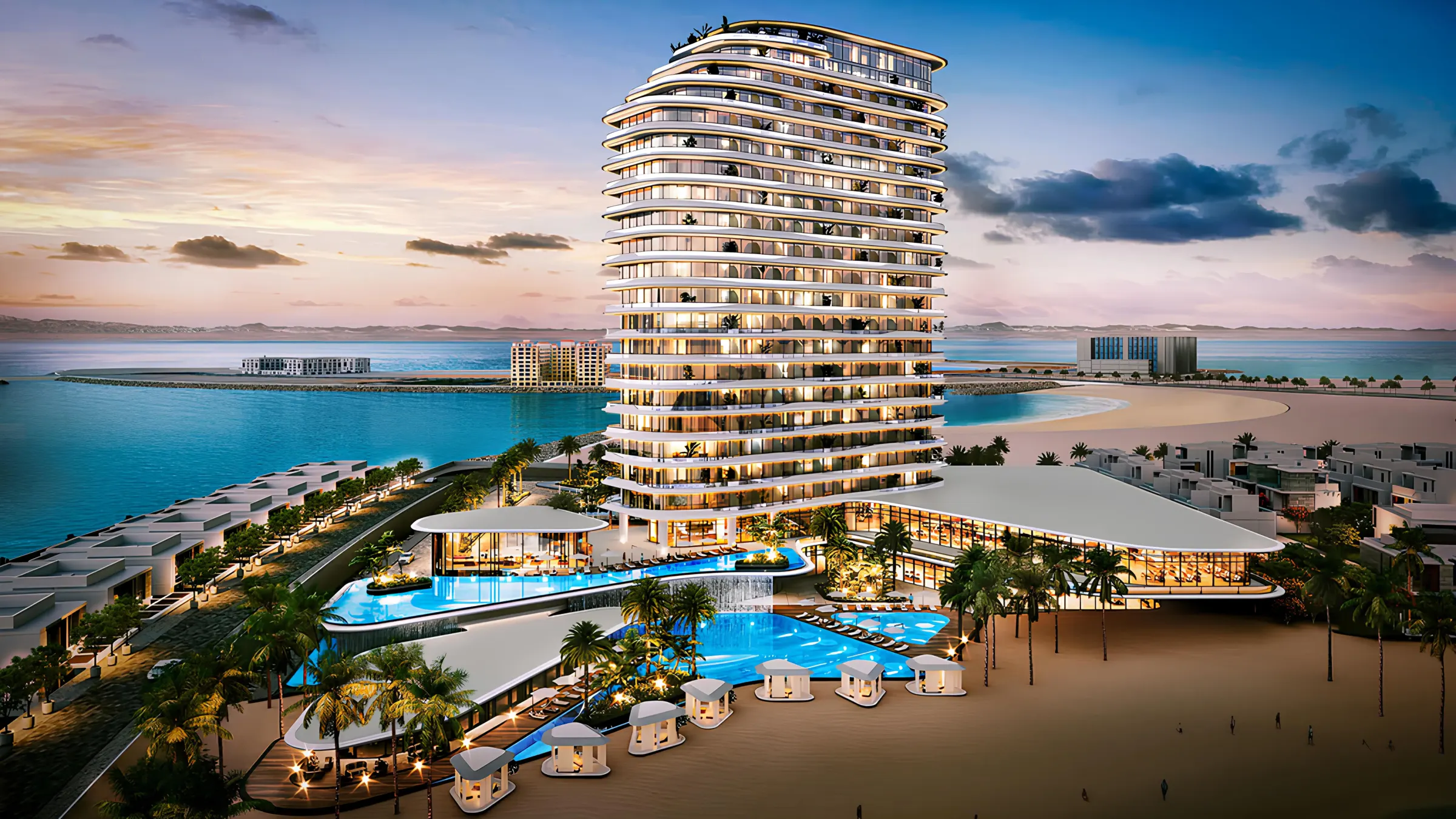Al Danah Bay Residential Tower by Dubai Investments