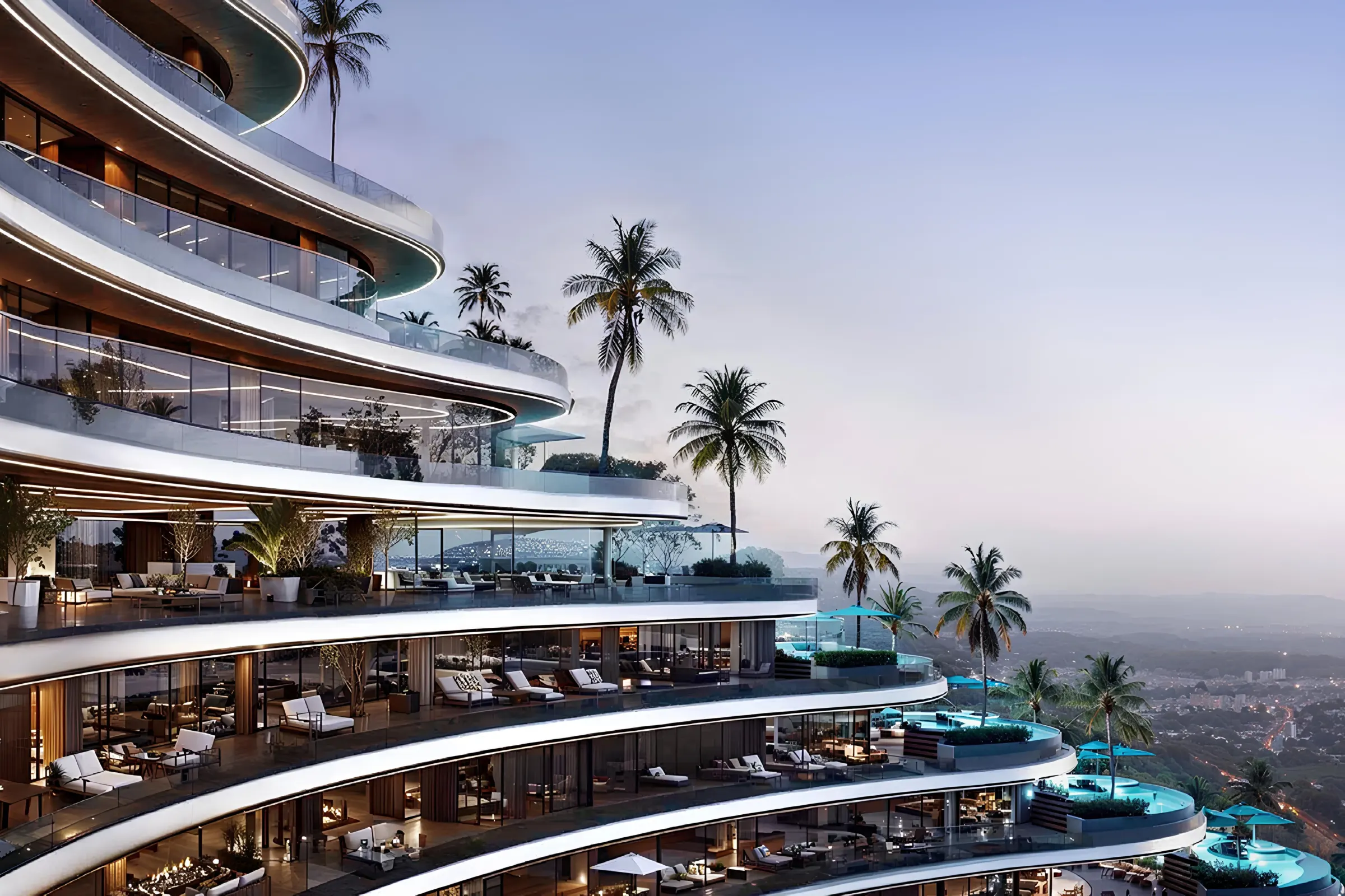 Binghatti Skyflame Tower 2 — view 3