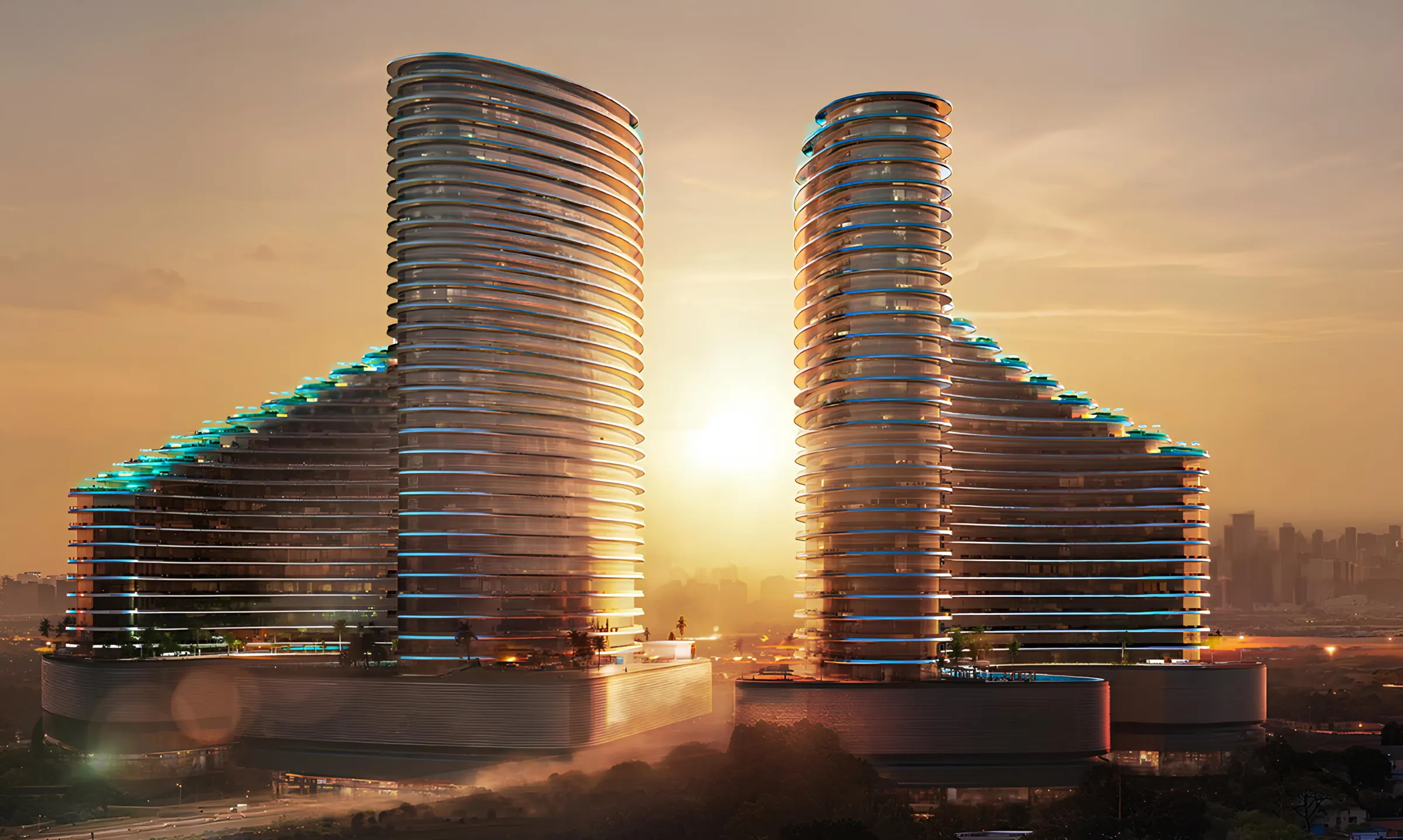 Binghatti Skyflame Tower 2 — view 10
