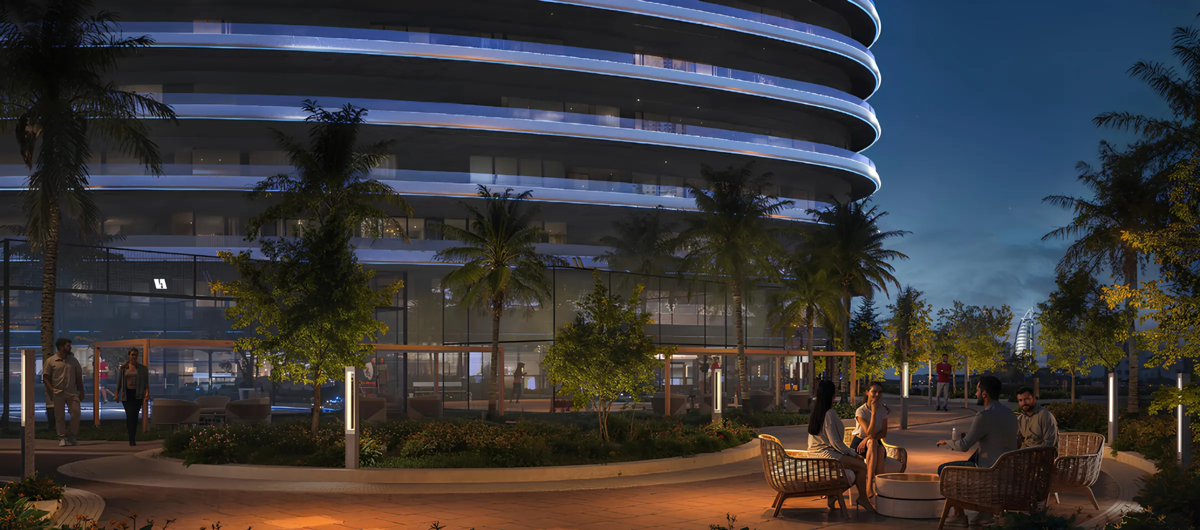 Binghatti Skyflame Tower 2 — view 12