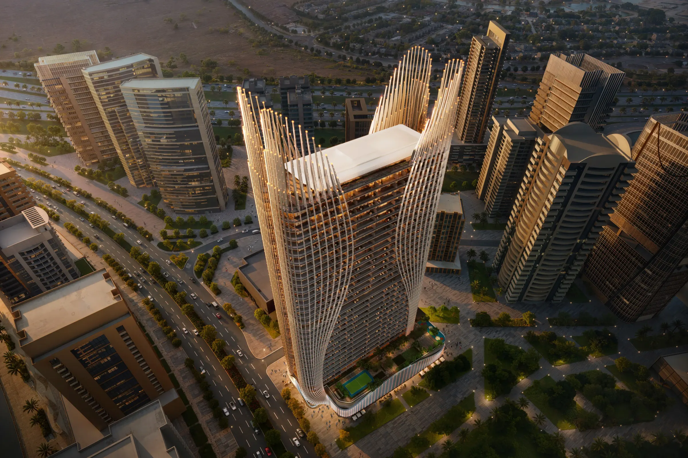 Binghatti Skyhall — view 15