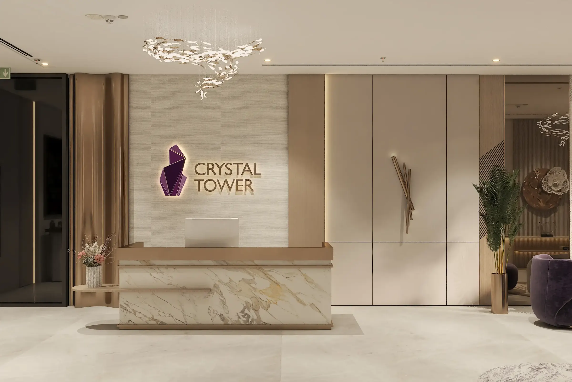 Crystal Tower — view 17