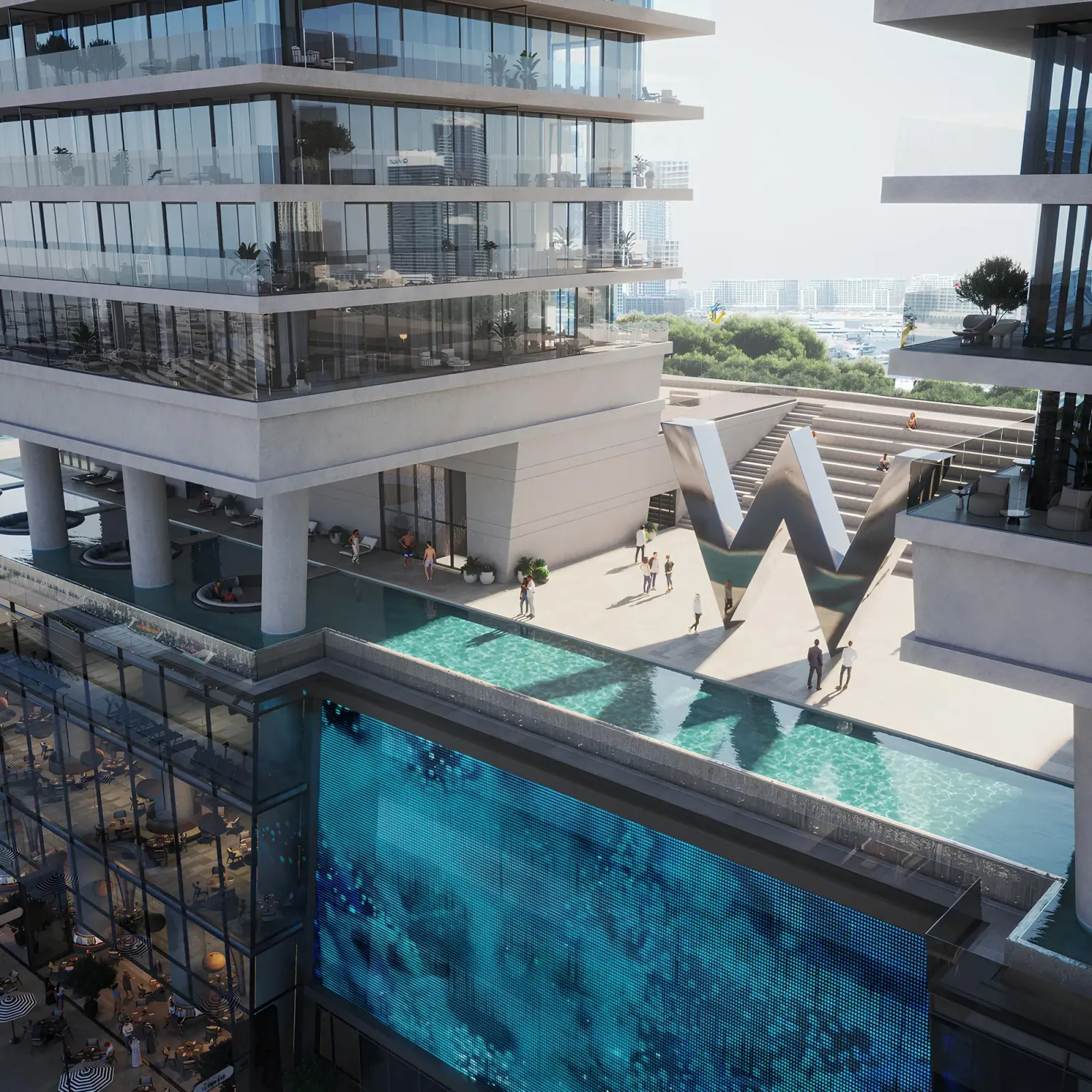 W Residences Tower 2 at Dubai Harbour — view 5