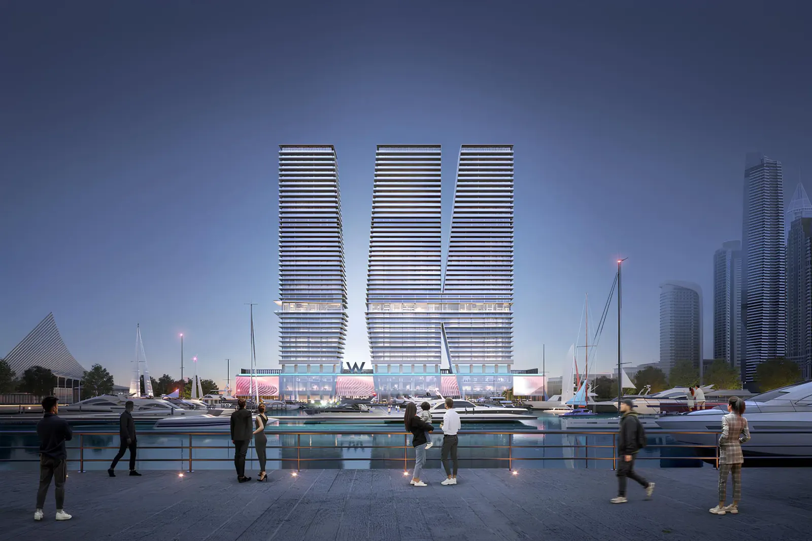 W Residences Tower 3 at Dubai Harbour — view 6