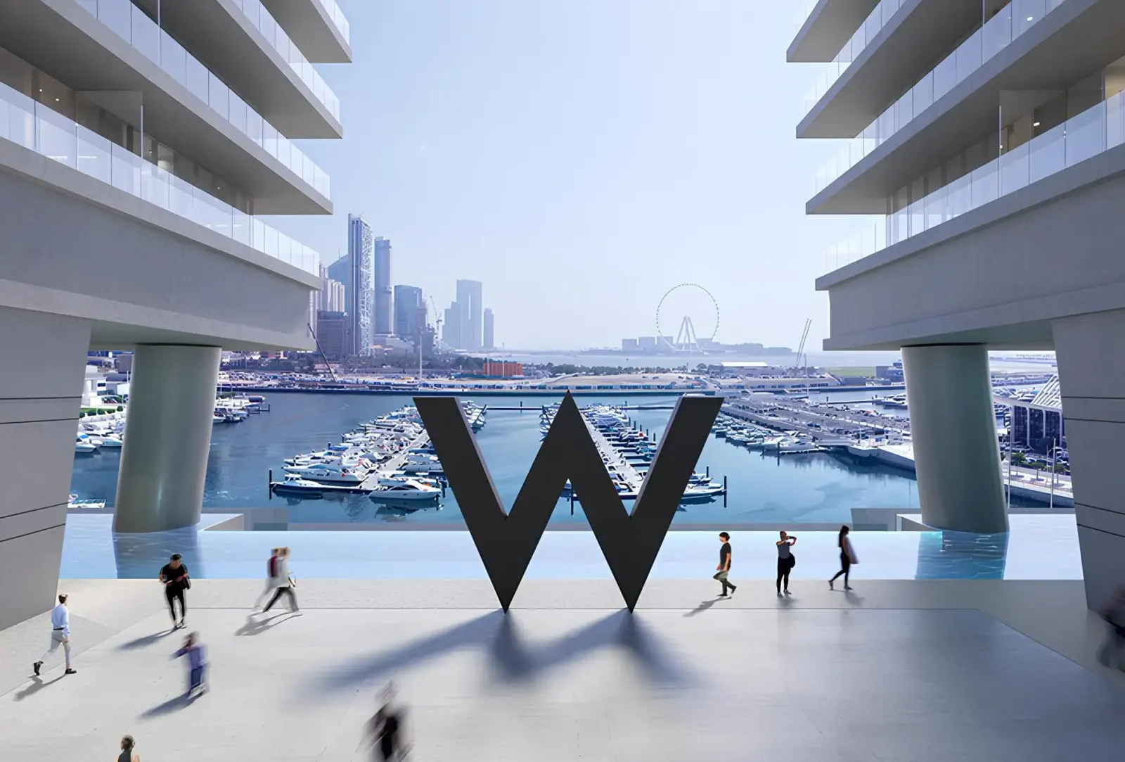 W Residences Tower 3 at Dubai Harbour — view 10